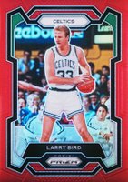 2023 Panini Prizm #189 Larry Bird Red Basketball Card