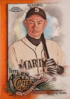 2022 Topps Allen & Ginter Chrome #66 Ichiro Orange Refractor Baseball Card