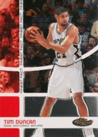 2005 Finest Fact #FF25 Tim Duncan Basketball Card