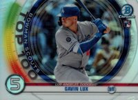 2020 Bowman Chrome Scouts' Top 100 #BTP5 Gavin Lux Baseball Card