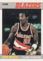 1987 Fleer #30 Clyde Drexler Basketball Card