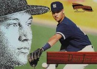 1996 Aficionado #163 Derek Jeter Baseball Card