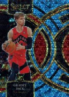2023 Panini Select #126 Gradey Dick Light Blue Disco Basketball Card