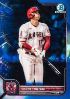 2022 Bowman Chrome Sapphire Edition #71 Shohei Ohtani Baseball Card