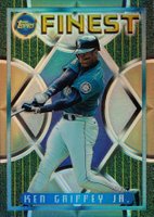 1995 Finest #118 Ken Griffey Jr. Refractor Baseball Card