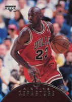 1997 Upper Deck Jordan Air Time #AT3 Michael Jordan Basketball Card