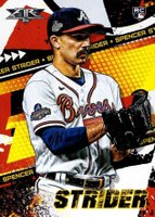 2022 Topps Fire #32 Spencer Strider Baseball Card