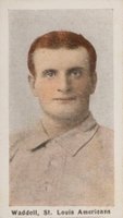 1910 Sporting Life # Rube Waddell Black Back Baseball Card