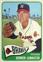 1965 Topps #441 Denver Lemaster Baseball Card