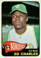 1965 Topps #35 Ed Charles Baseball Card