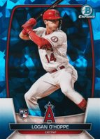 2023 Bowman Chrome Sapphire Edition #51 Logan O'Hoppe Baseball Card