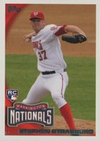 2010 Topps #661 Stephen Strasburg Factory Set Baseball Card