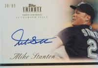 2012 Topps Tribute Autographs #MST Mike Stanton Baseball Card