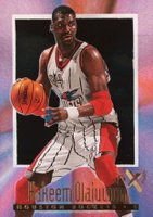 1996 Skybox E-X2000 #25 Hakeem Olajuwon Basketball Card