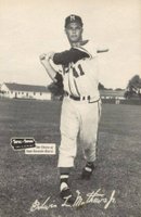 1954 Spic and Span Braves # Edwin L. Mathews Jr. Baseball Card