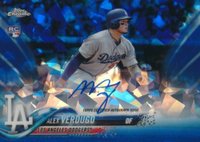 2018 Topps Chrome Sapphire Edition Rookie Autographs #AC-AV Alex Verdugo Baseball Card