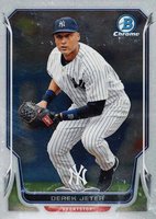 2014 Bowman Chrome #89 Derek Jeter Baseball Card