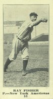 1916 Sporting News #58 Ray Fisher Baseball Card