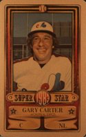 1983 Perma-Graphics Super Star Credit Cards # Gary Carter Gold Baseball Card