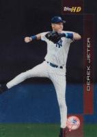 2001 Topps H.D. #1 Derek Jeter Platinum Baseball Card