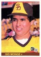 1984 Donruss #139 Sid Monge Baseball Card