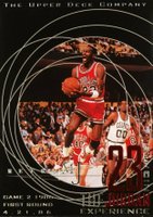 1998 Upper Deck MJ Career Collection #35 Michael Jordan MJ Retro Basketball Card