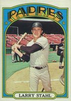1972 Topps #782 Larry Stahl Baseball Card