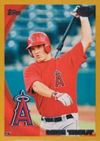 2010 Topps Pro Debut #181 Mike Trout Gold Baseball Card