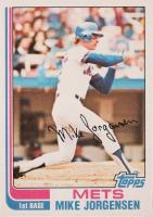 1982 Topps #566 Mike Jorgensen Baseball Card