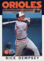 1986 Topps #358 Rick Dempsey Baseball Card