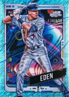 2024 Topps Chrome Cosmic #108 Cam Eden Aqua Equinox Refractor Baseball Card
