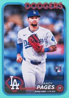 2024 Topps Update #US108 Andy Pages Aqua Baseball Card