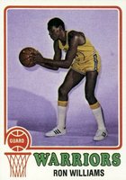 1973 Topps #23 Ron Williams Basketball Card