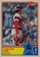 1983 Topps #393 Carlton Fisk Baseball Card