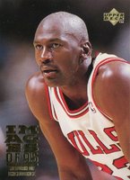 1995 Upper Deck #335 Michael Jordan Basketball Card
