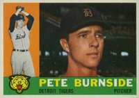 1960 Topps #261 Pete Burnside Baseball Card