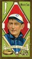 1911 Gold Borders #51 Jiggs Donohue Correct spell Donahue Baseball Card