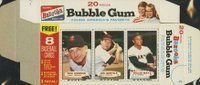 1963 Bazooka Complete Box # Dick Donovan/Jim Gentile/Willie Mays Baseball Card