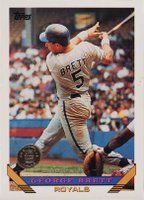 1993 Topps #397 George Brett Colorado Rockies Inaugural Baseball Card