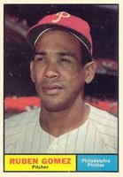1961 Topps #377 Ruben Gomez Baseball Card