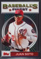 2020 Finest Flashbacks #167 Juan Soto Baseball Card
