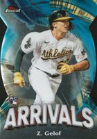 2024 Topps Finest Arrivals #A14 Zack Gelof Baseball Card