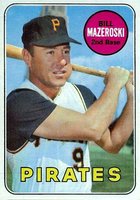 1969 Topps #335 Bill Mazeroski Baseball Card