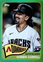 2023 Topps Archives #180 Corbin Carroll Green Foil Baseball Card