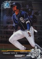 2017 Bowman Chrome Prospects #BCP160 Fernando Tatis Jr. Baseball Card