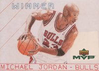 1999 Upper Deck MVP Draw Your Own Tradition Card #W21 Michael Jordan Basketball Card