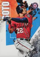 2019 Topps Fire #150 Juan Soto Baseball Card