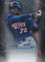 2014 Bowman Sterling Prospects Autograph #MS Miguel Sano Baseball Card