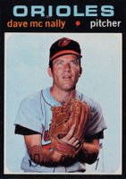 1971 Topps #320 Dave McNally Baseball Card