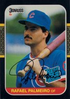 2001 Donruss Anniversary Originals Autographed #43 Rafael Palmeiro Baseball Card